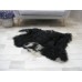 Sheep Rug Throw Genuine Real Black White Icelandic Single Sofa Floor Seat Pad Chair Cover G426