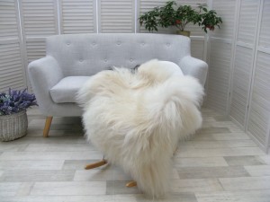 Sheepskin Rug Genuine Soft Fluffy Natural Sheepskin Sofa Throw G492