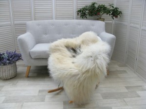 Sheepskin Rug Genuine Soft Fluffy Natural Sheepskin Sofa Throw G496