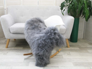 Grey Icelandic Sheepskin Rug G621