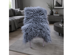 Grey Genuine Icelandic Sheepskin Rug G321
