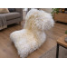 Cream White Curly Mongolian Single Sheepskin Rug G800 Cream White Curly Mongolian Single Sheepskin Rug G800