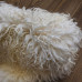 Cream White Curly Mongolian Single Sheepskin Rug G800 Cream White Curly Mongolian Single Sheepskin Rug G800