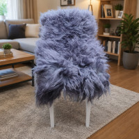 Grey Icelandic Sheepskin Rug G801 Grey Icelandic Sheepskin Rug G801