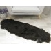 Real Icelandic Double Sheepskin Rug Hide Brown Black Natural Soft Sofa Bed Throw D38