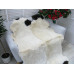 White Brown Quad Sheepskin Rug British Jacob Bed Throw Q82