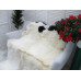 White Brown Quad Sheepskin Rug British Jacob Bed Throw Q82