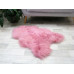 Genuine Icelandic Sheepskin Rug Pink GD04