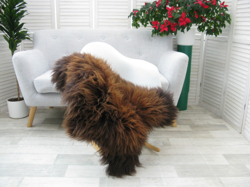 British Herdwick Sheepskin Rug J377
