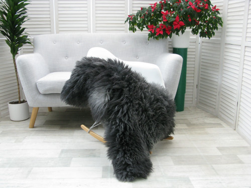 British Herdwick Sheepskin Rug J383