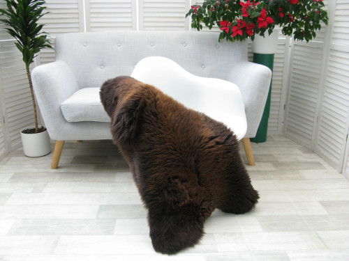 British Herdwick Sheepskin Rug J384