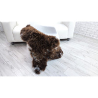 BROWN BRITISH HERDWICK SHEEPSKIN RUG J700 BROWN BRITISH HERDWICK SHEEPSKIN RUG J700