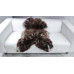 BROWN BRITISH HERDWICK SHEEPSKIN RUG J700 BROWN BRITISH HERDWICK SHEEPSKIN RUG J700