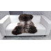 BROWN BRITISH HERDWICK SHEEPSKIN RUG J701 BROWN BRITISH HERDWICK SHEEPSKIN RUG J701