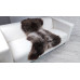 BROWN BRITISH HERDWICK SHEEPSKIN RUG J701 BROWN BRITISH HERDWICK SHEEPSKIN RUG J701