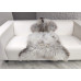 GREY BRITISH HERDWICK SHEEPSKIN RUG J702 GREY BRITISH HERDWICK SHEEPSKIN RUG J702