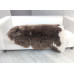 DARK BROWN WHITE JACOB SHEEPSKIN RUG J708