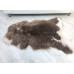 DARK BROWN WHITE JACOB SHEEPSKIN RUG J708