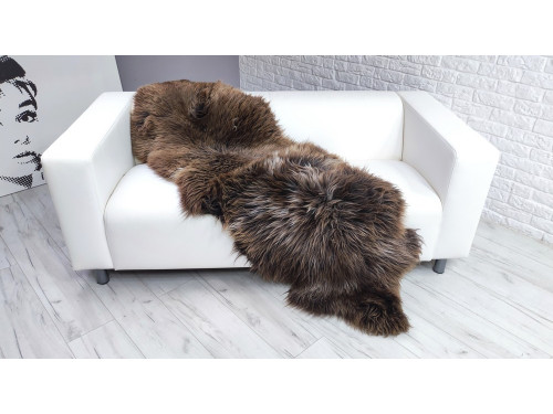 Real British Double Herdwick Sheepskin Rug D101