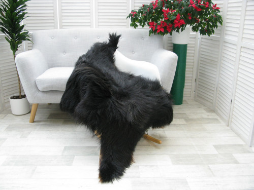 Genuine Greek Long Hair Goat Hide Go403