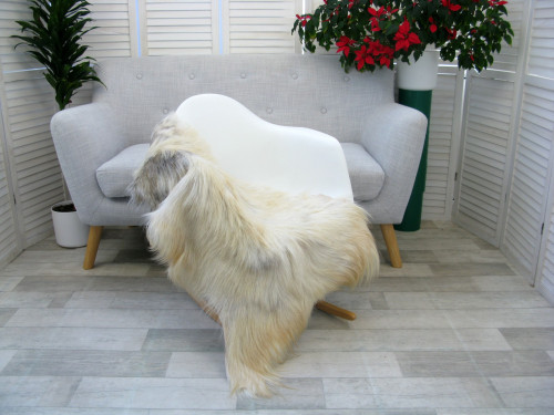 Genuine Greek Long Hair Goat Hide Go409