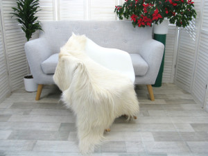 Genuine Greek Long Hair Goat Hide Go419