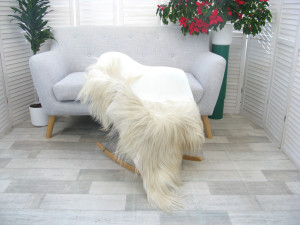 Genuine Greek Long Hair Goat Hide Go420