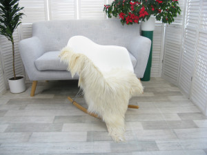 Genuine Greek Long Hair Goat Hide Go427